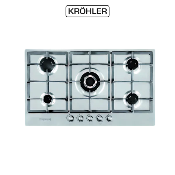 KROHLER Plaque de gaz 5 feux  70 CM